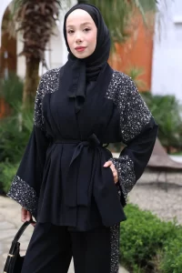 Pullu tencel takım